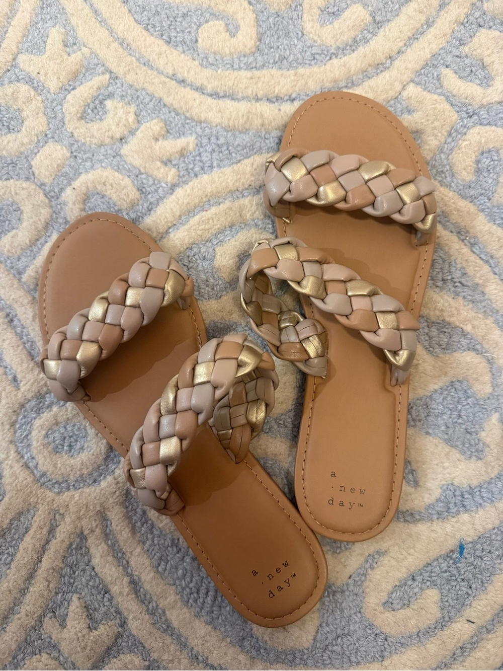 A New Day Target Braided Sandals - 10 - Picture 4 of 5